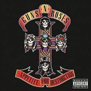 Guns N´ Roses - Appetite For Destruction - Cd Acrílico
