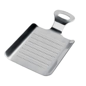Ralador De Gengibre Japonês Inox Manual Para Alho E Temperos