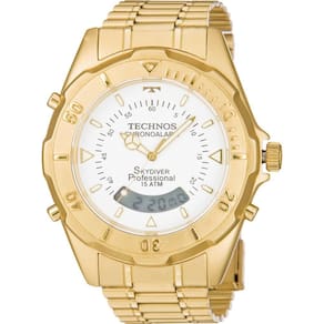 Relógio Technos Masculino Anadigi Skydiver T20557S/49B