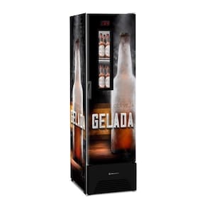 Refrigerador Cervejeira Metalfrio 324L, VN28FP Optima Frost Free, Adesivado