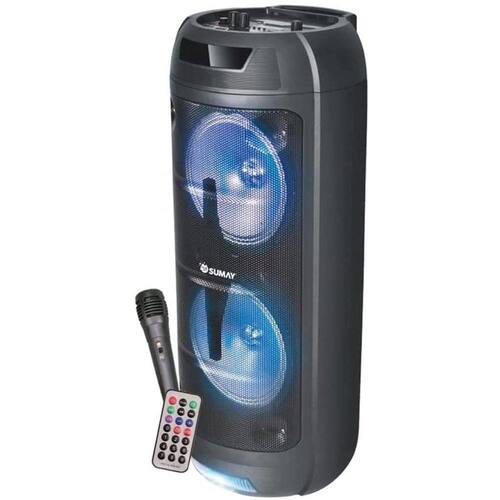 Caixa de Som Portátil Bluetooth Sumay Tower Sm-cap30 400w Rms Menor preço em Caixa de Som Portátil Bluetooth Sumay Tower Sm-cap30 400w Rms