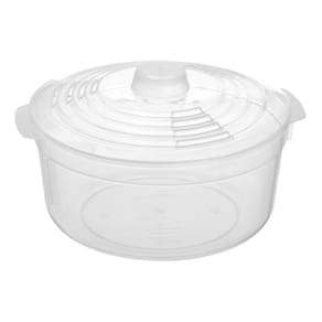 Panela Multiuso C/ Tampa Para Fazer Arroz no Microondas 2,5L