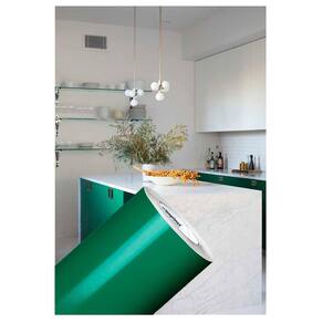 Adesivo para envelopamento de móveis Verde bandeira 2m x 50cm