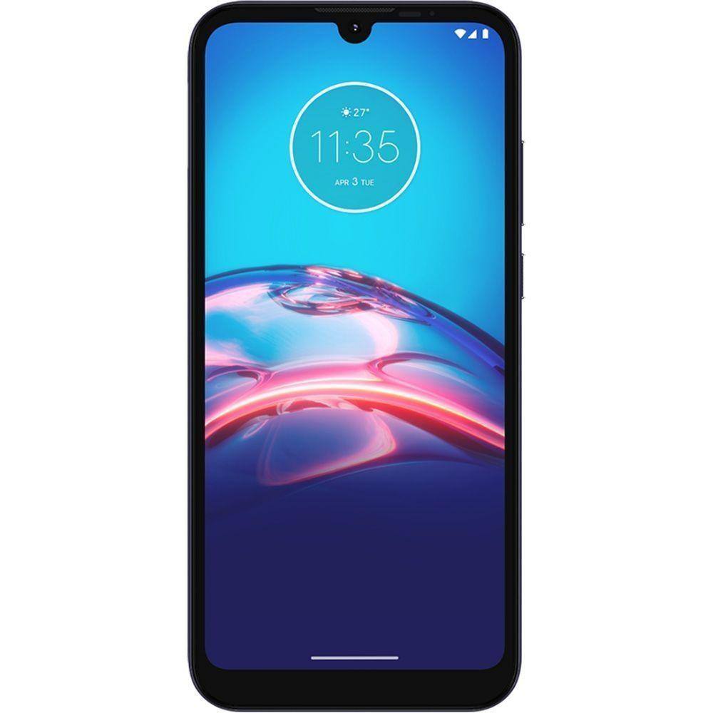 K-S-Trade Cover Portafoglio Per Motorola Moto E6S - Con Fessure, Stampa Fiori, Similpelle