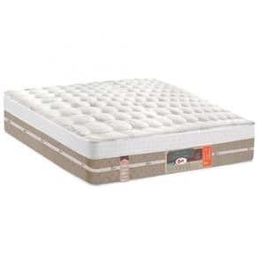Colchão King Size de Molas Pocket Silver Star Air Híbrido 193x203 Castor