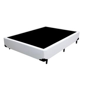 Cama Box Blindado Viúva AColchoes Sintético Branco 40x128x188