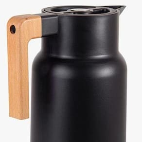 Garrafa Térmica Plástico Organic 1 Litro Preto