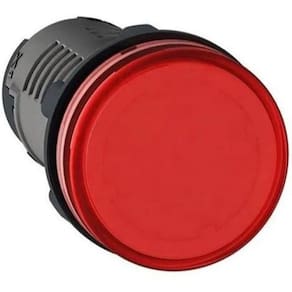 Sinalizador Led 22Mm Monobloco 220Vca Vermelho Schneider