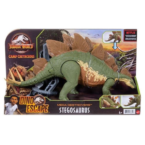Figura Dinossauro Jurassic World Estegossauro Mattel Gwd60