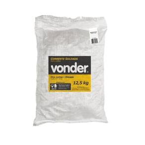 Corrente 3,2Mm 1/8 Zb Curta Imp 12Kg Vonder