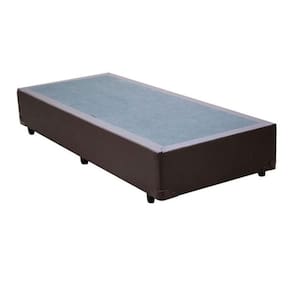 Cama Cama Box solteiro 88x188 suede preto acolchoes