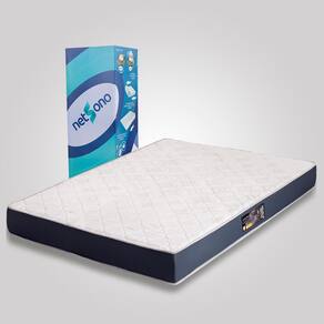 Colchão Netsono Queen na Caixa Comfort Double Face D33 158x198x17cm