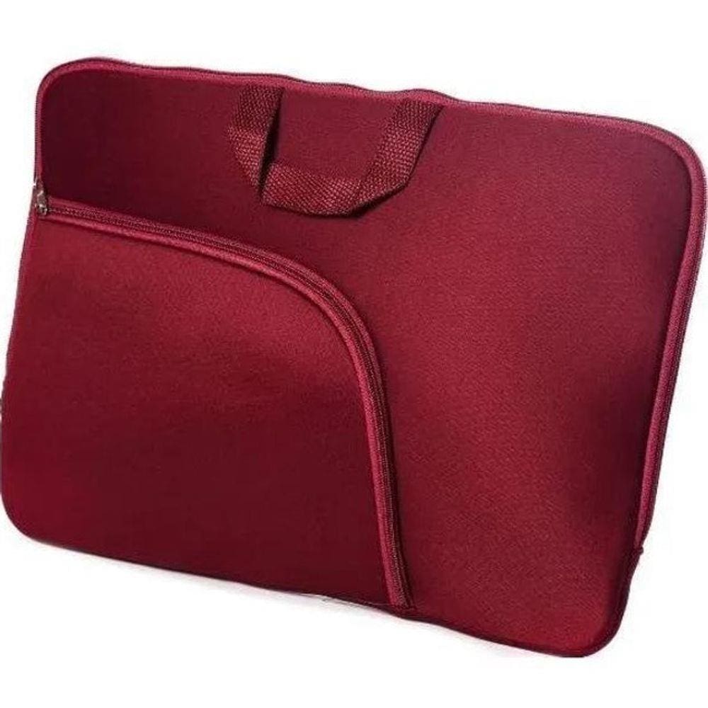 Capa Case Pasta Notebook Com Bolso 15,6 Vinho
