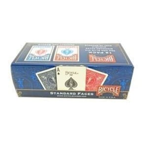 Baralho Bicycle Standard Azul Caixa Com 12 Unidades