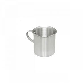 Caneca Escolar Alumínio Fundido Resistente Com Alça 300ml