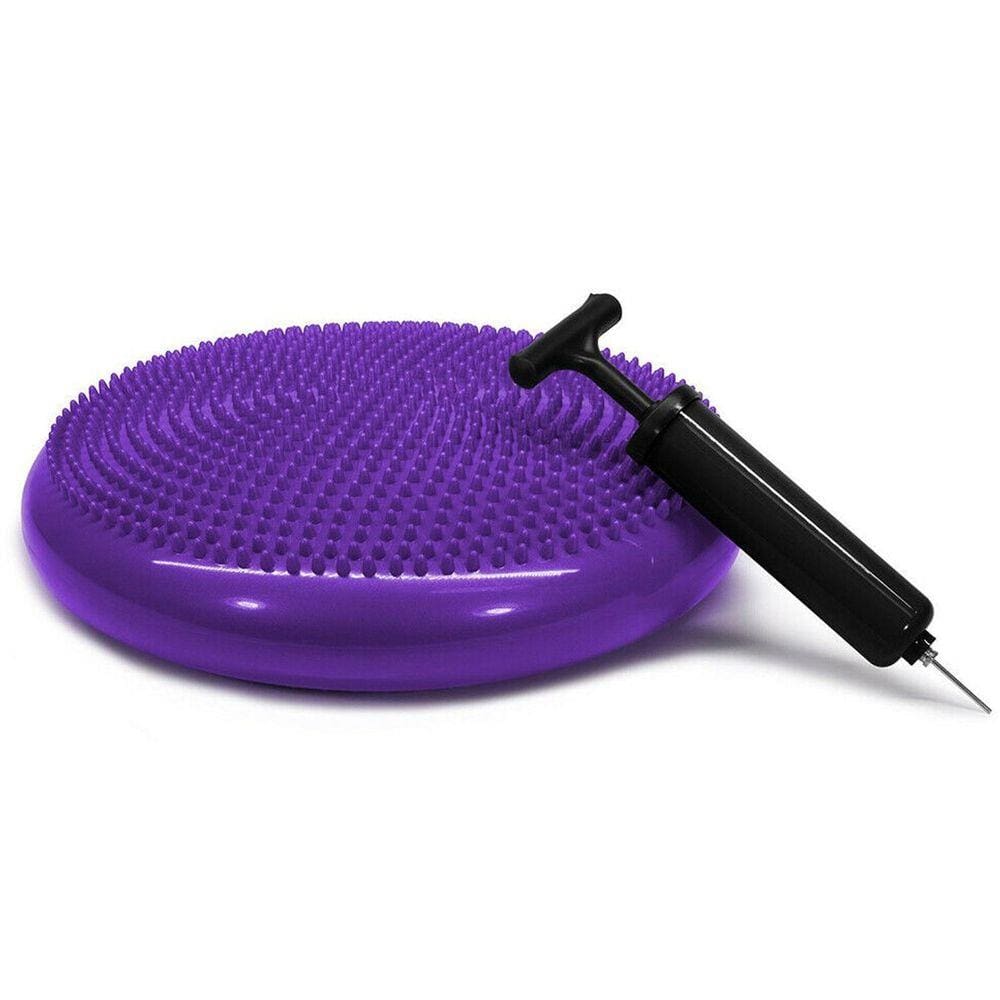 Disco Equilíbrio Inflável Almofada Pilates 33Cm Com Bomba