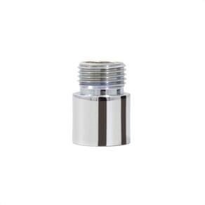 Extensão Aumento Prolongador Metal Cromado 1/2 Curto
