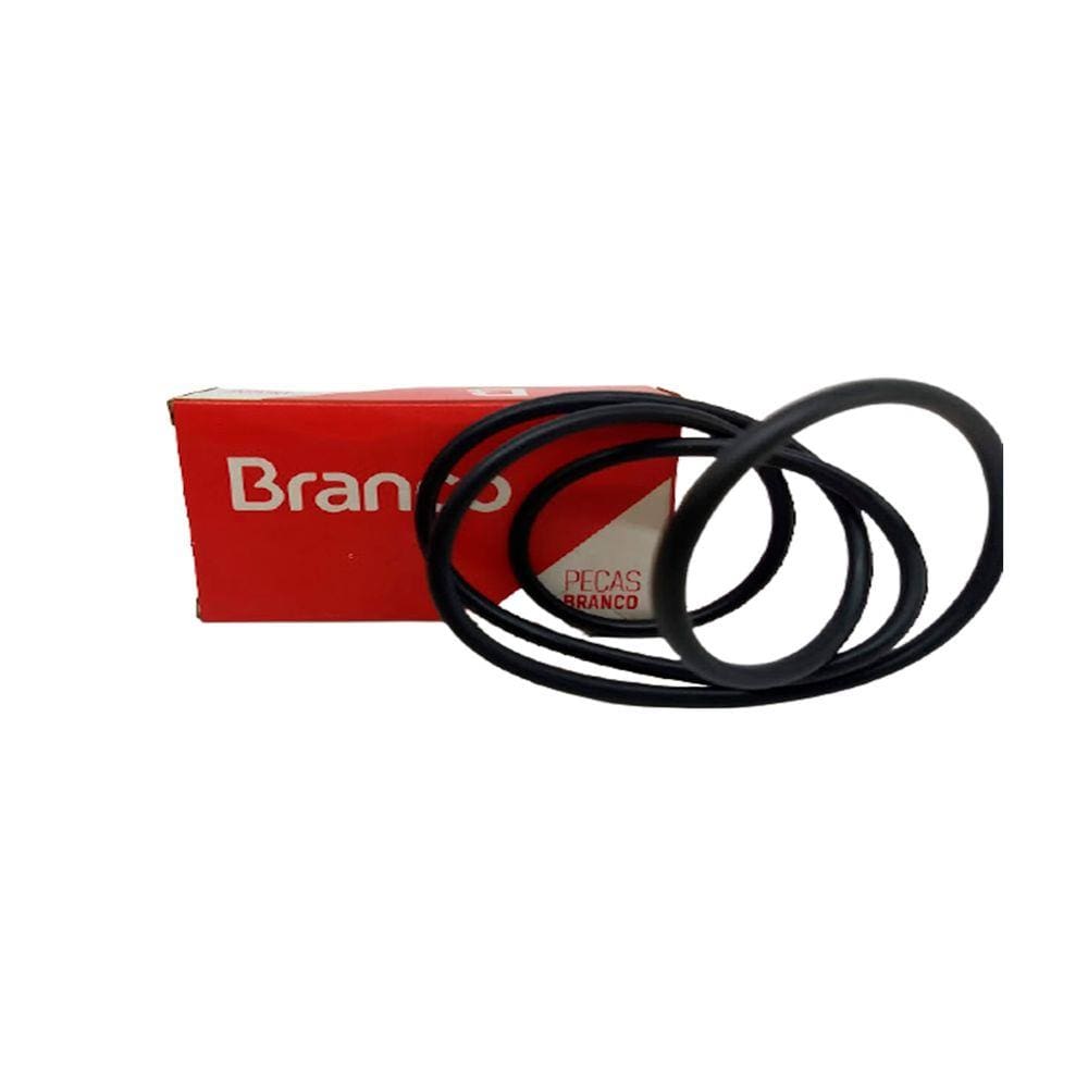 Anel Vedação Carcaça Para Motobomba Motor MB B4T 706S Branco 10814380