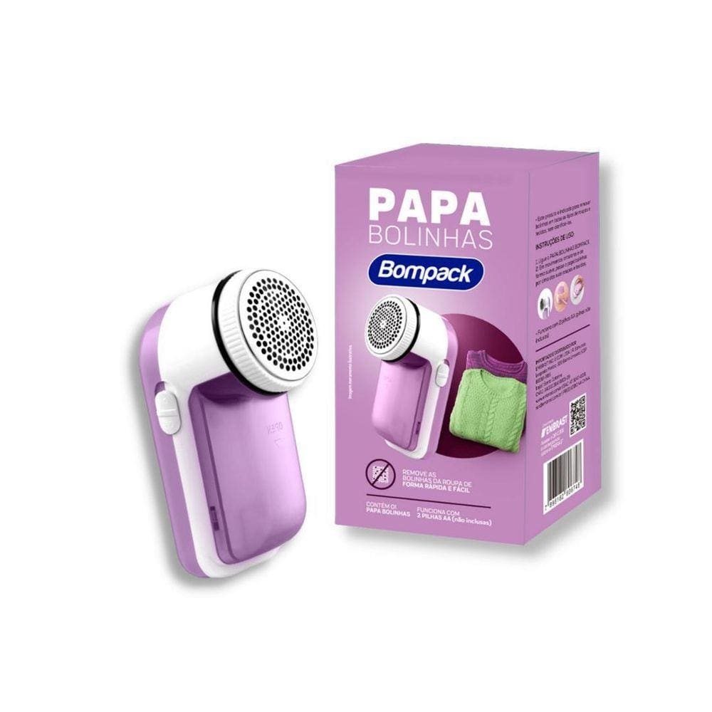 Removedor Papa Bolinhas Tira Pelo Tecido Roupas Portátil
