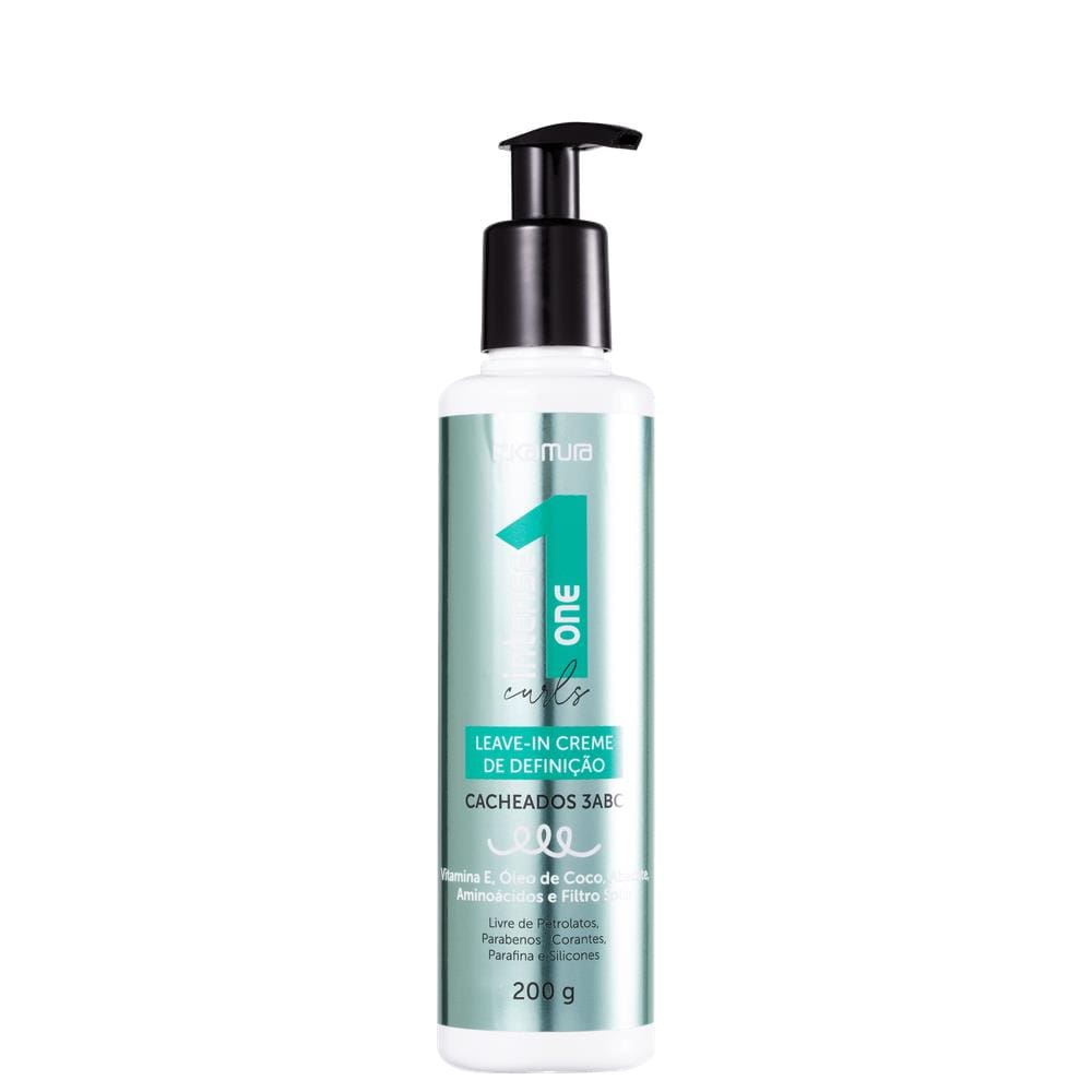 C.Kamura Intense One Curls Cacheados 3ABC - Leave-in 200g