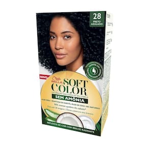Kit Tintura Soft Color Preto Azulado 28 Soft Color