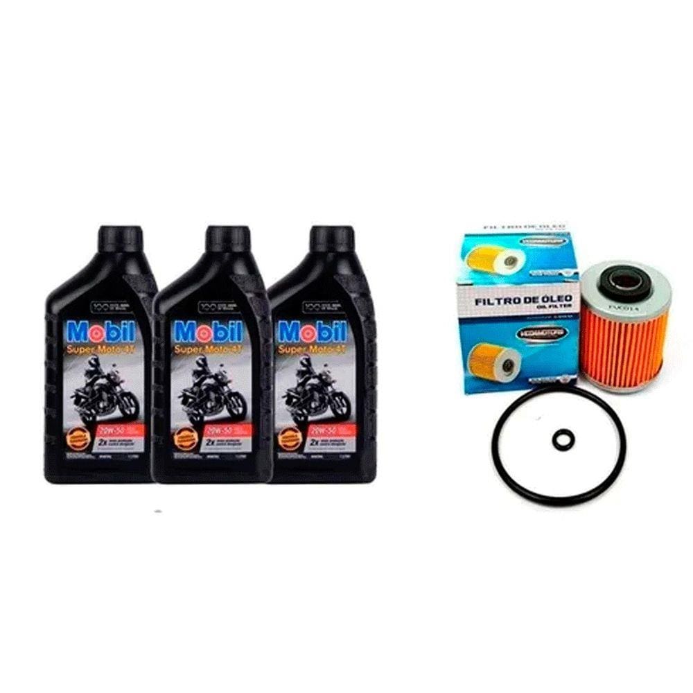 FILTRO Óleo Yamaha Xt Tenere 600/660 Drag Star + OLEO MOBIL