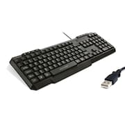 Teclado Com Fio Multimidia Multilaser Slim Preto Usb - Tc206