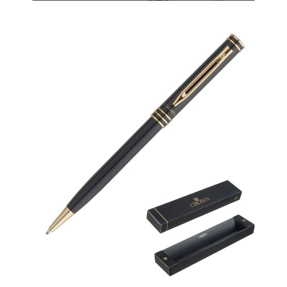 Caneta Crown Esfero Veneto Yw13904 Luxo na Caixa Presentear