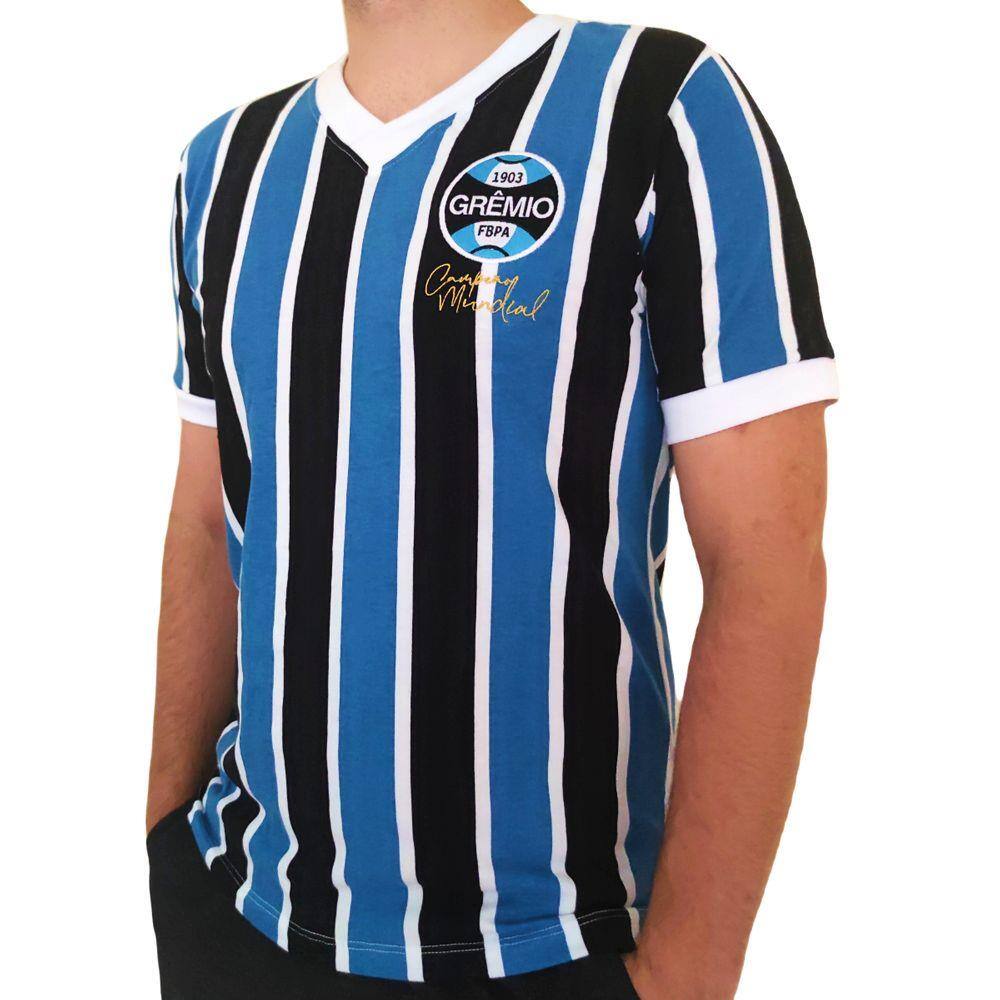 camiseta feminina gremio retro