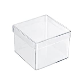 Caixa Acrílica Transparente 5cm x 5cm - 10 Un