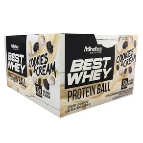 Best Whey Protein Ball Cookies Cream . De 50G Atlhetica