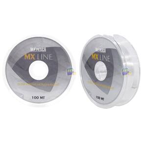 Linha Pesca Monofilamento MX Pesca MX Line Extra Strong Transparente 0.60mm 100m