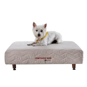 Cama Box Pet de Espuma para Cachorro e Gatos Orthocrin - 80x100x16