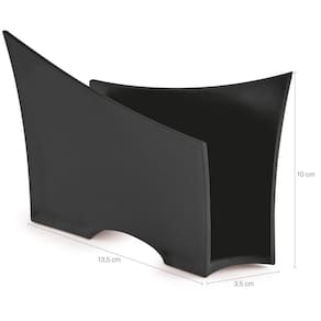 Porta Guardanapos De Papel Suporte Guardanapo Para Mesa Uz Preto