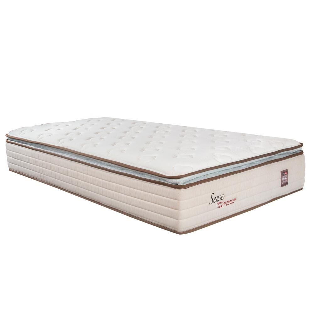 Colchão Solteiro King de Molas Ensacadas Orthocrin Sense - 96x203x32