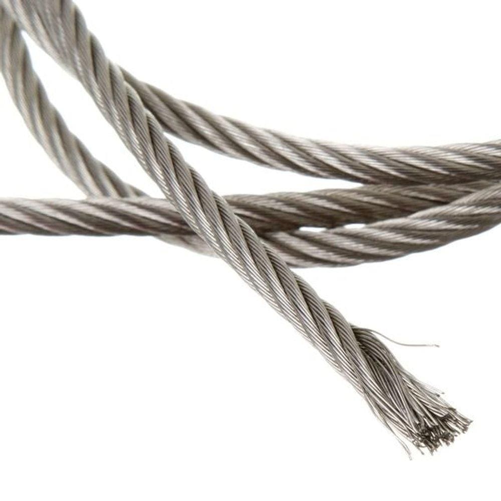 Cabo De Aço Galvanizado 4,8mm (3/16) 50 Mts