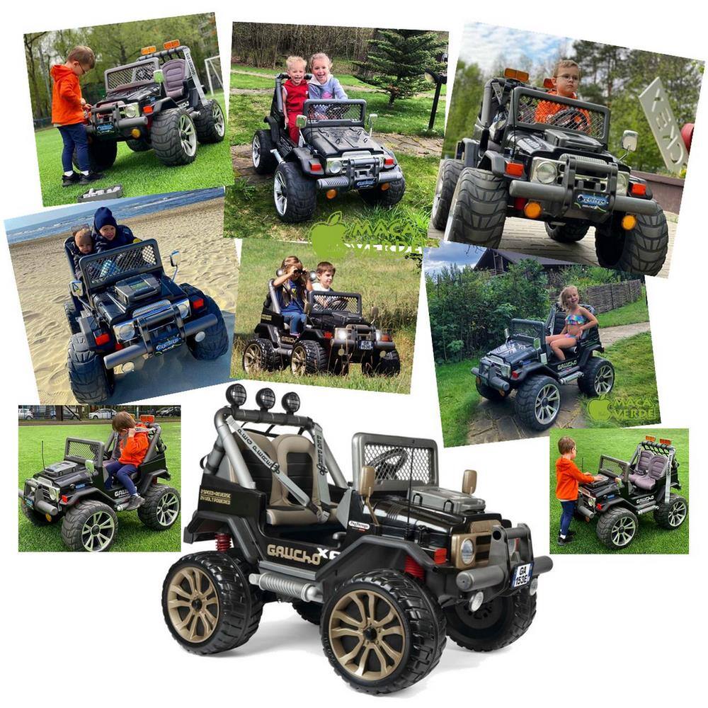 Carro elétrico off-road de quatro rodas infantil, brinquedo de