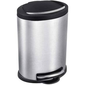 Lixeira Para Banheiro Ou Cozinha 5 Litros Com Pedal Inox Mor