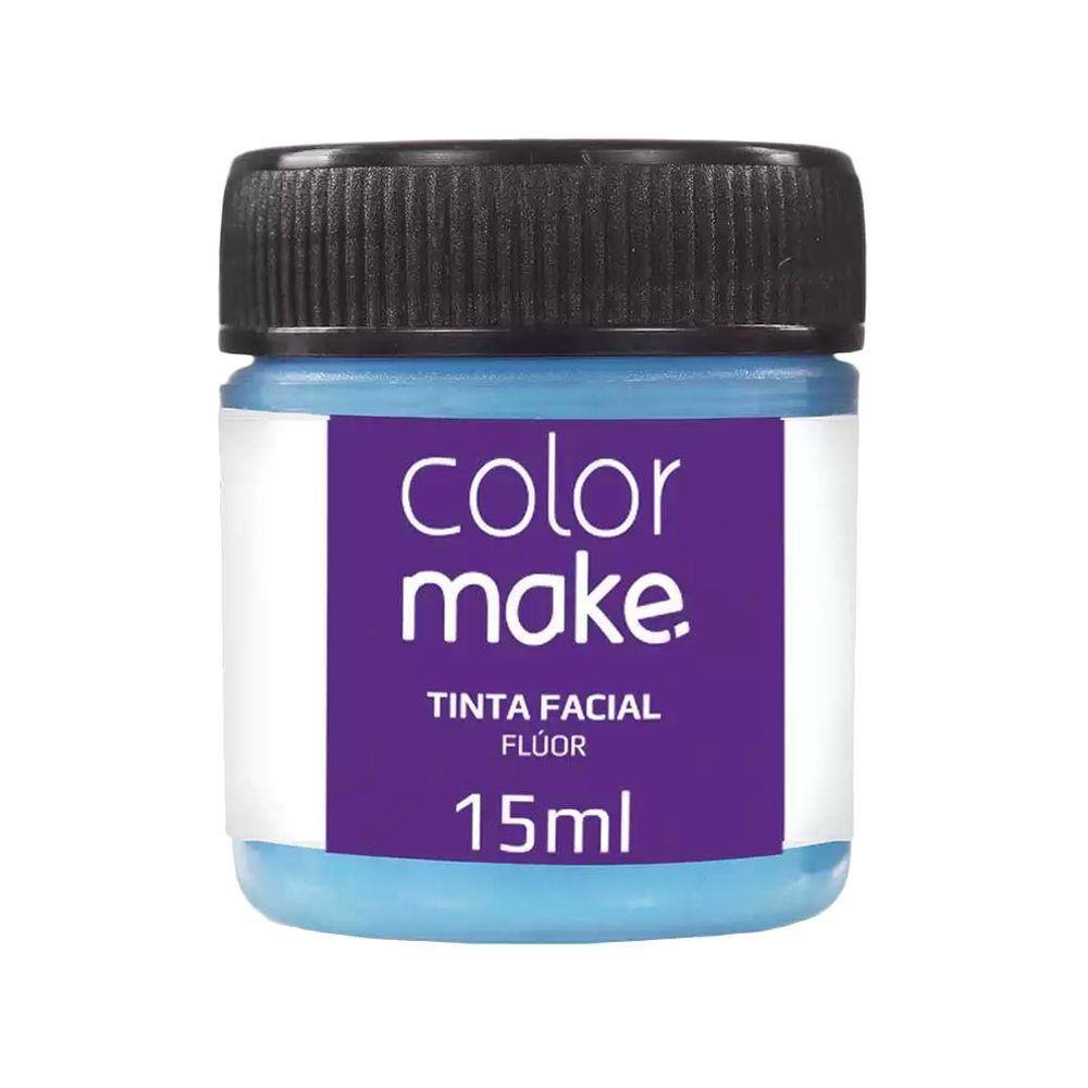 Tinta Temporária para Cabelo Azul Neon - 135ml