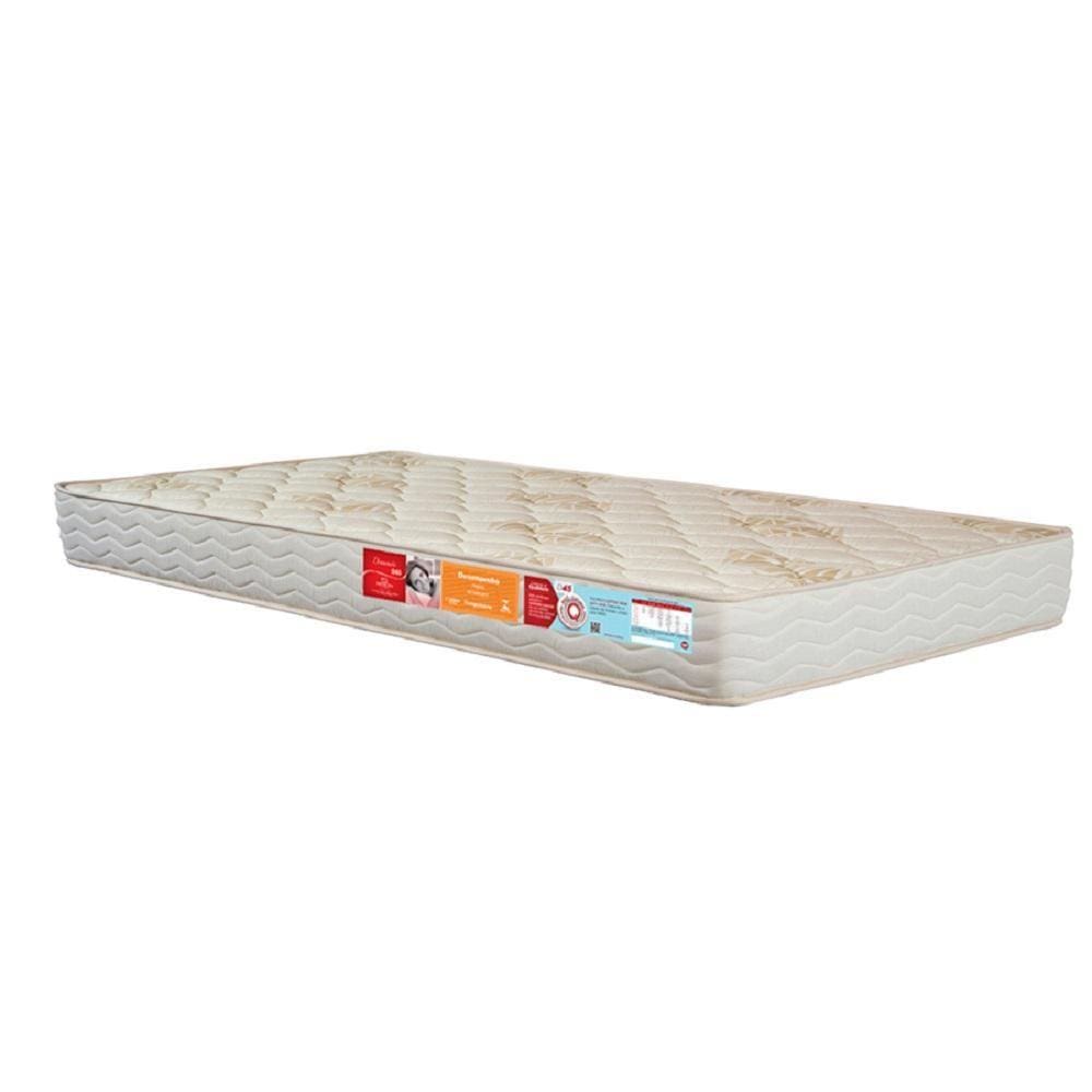 Colchão Solteiro de Espuma Orthocrin Diamante D45 - 88x188x25