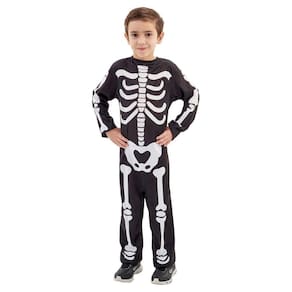 Fantasia Esqueleto Infantil Halloween