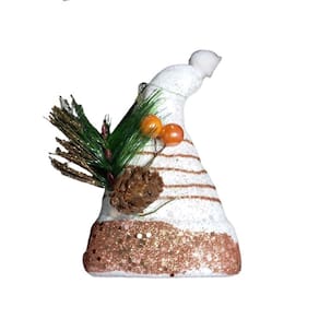 Enfeite para Pendurar Gorro para Árvore - 10cm