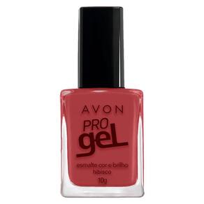 Avon - Pro Gel Esmalte Cor e Brilho Hibisco 10g