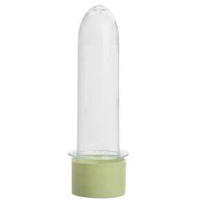 Tubete para Lembrancinha Amarelo Claro 13cm - 10 Unidades