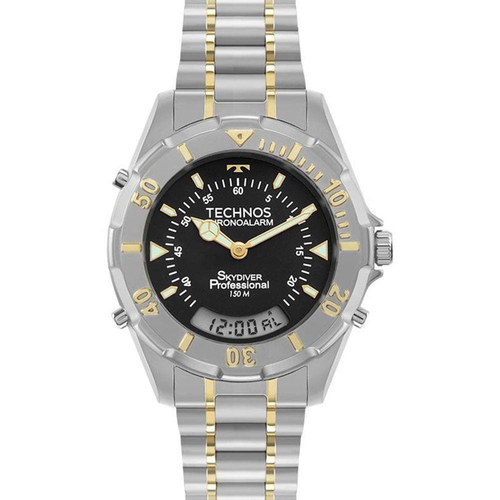 Relógio Masculino Technos Skydiver Bicolor T20557S/5P