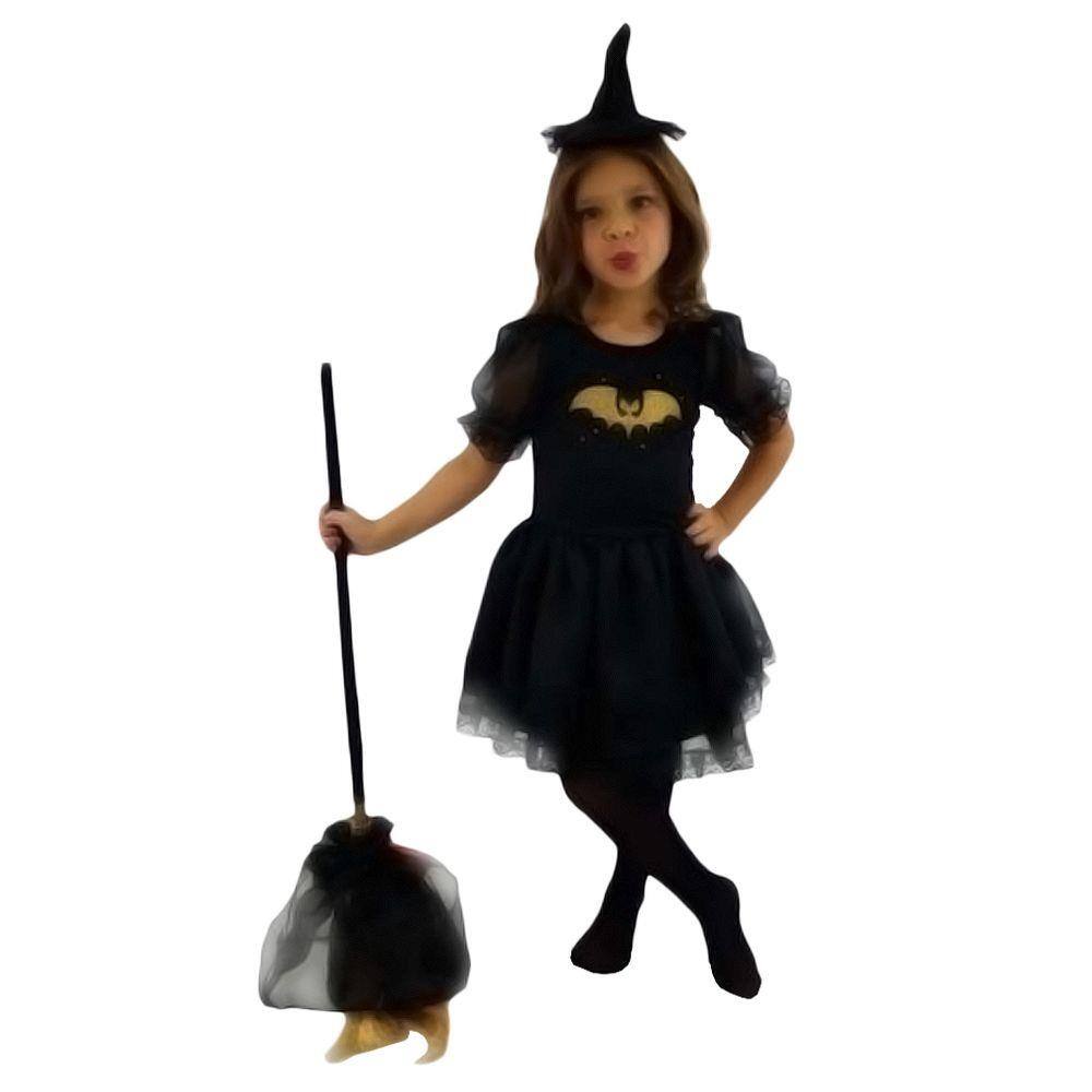 Fantasia halloween infantil feita em casa