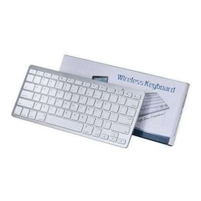 Teclado Bluetooth Branco Sem Fio Wireless Note Tablet