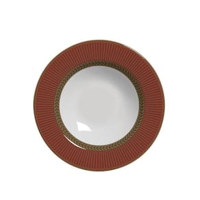 Conjunto 6 Pratos Fundo Celebrate Vermelho Alleanza