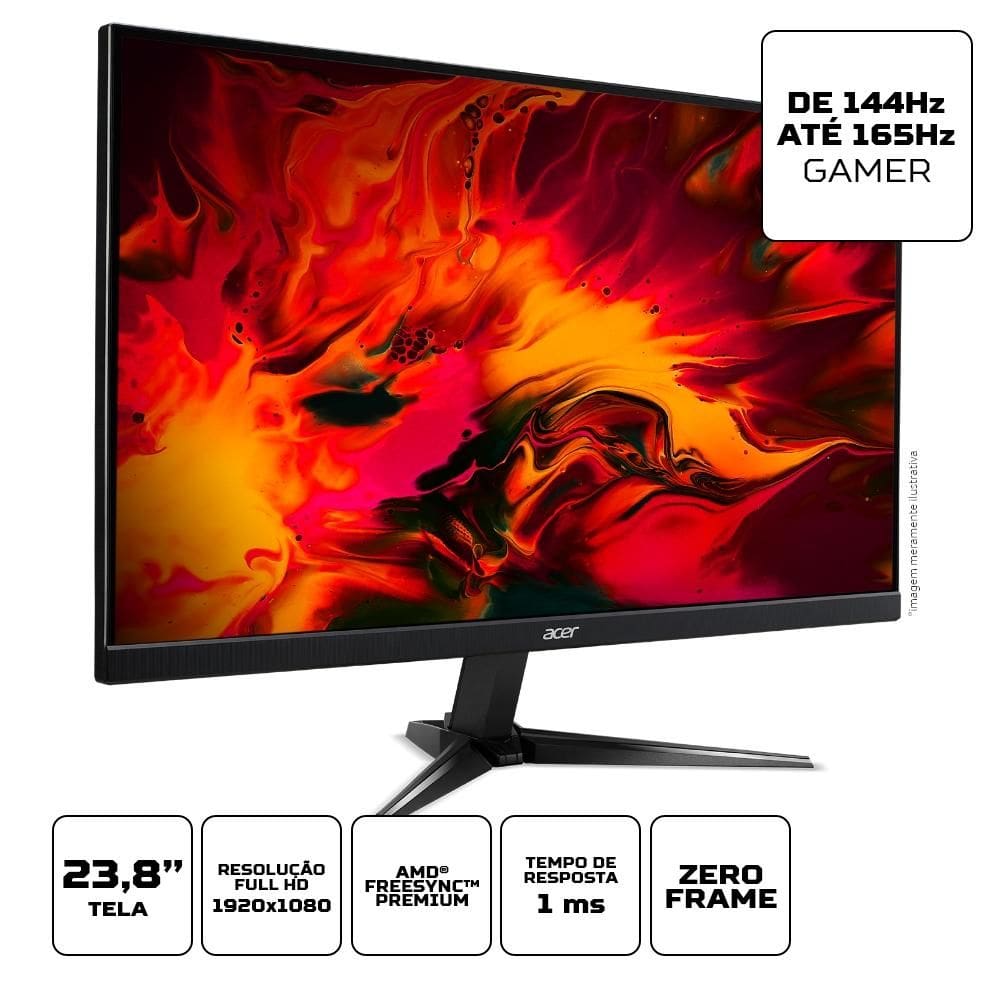 Monitor gamemax gamer 32  Black Friday Casas Bahia