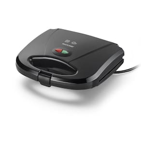 Sanduicheira MiniGrill chapa Antiaderente dupla 127V 750W Multilaser preta - CE043